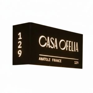 Biển hiệu ốp tường BH009