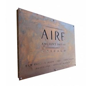 Biển hiệu sắt cổ BH012